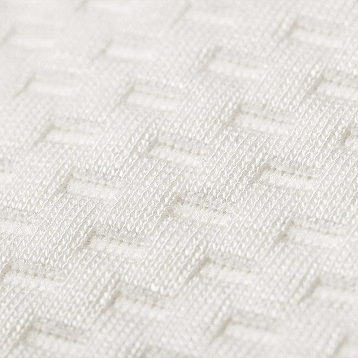 CuddleCo Signature Hypo Allergenic Bamboo Pocket Sprung Cot Bed Mattress - White-Mattresses-White- | Natural Baby Shower