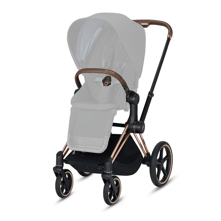 Outlet - CYBEX Priam Frame with Seat Hardpart - Rose Gold (2020)-Stroller Frames- | Natural Baby Shower