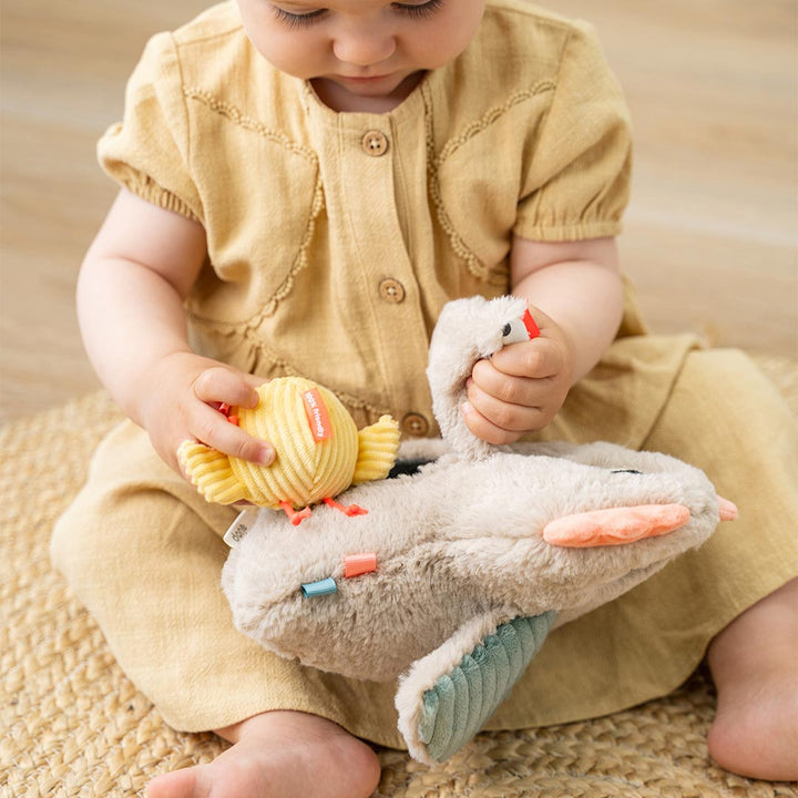 Done by Deer Hide and Seek Activity Toy Clucky - Beige-Baby Sensory-Beige- | Natural Baby Shower