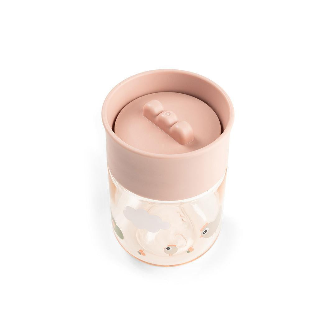 Done by Deer Learning 360 Cup - Tiny Farm Pink-Cups-Tiny Farm Pink-260ml | Natural Baby Shower