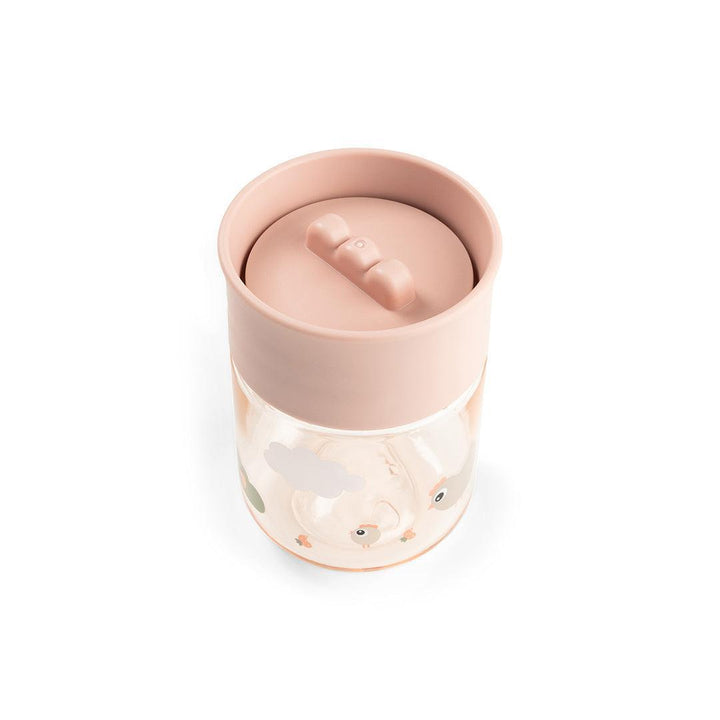 Done by Deer Learning 360 Cup - Tiny Farm Pink-Cups-Tiny Farm Pink-260ml | Natural Baby Shower