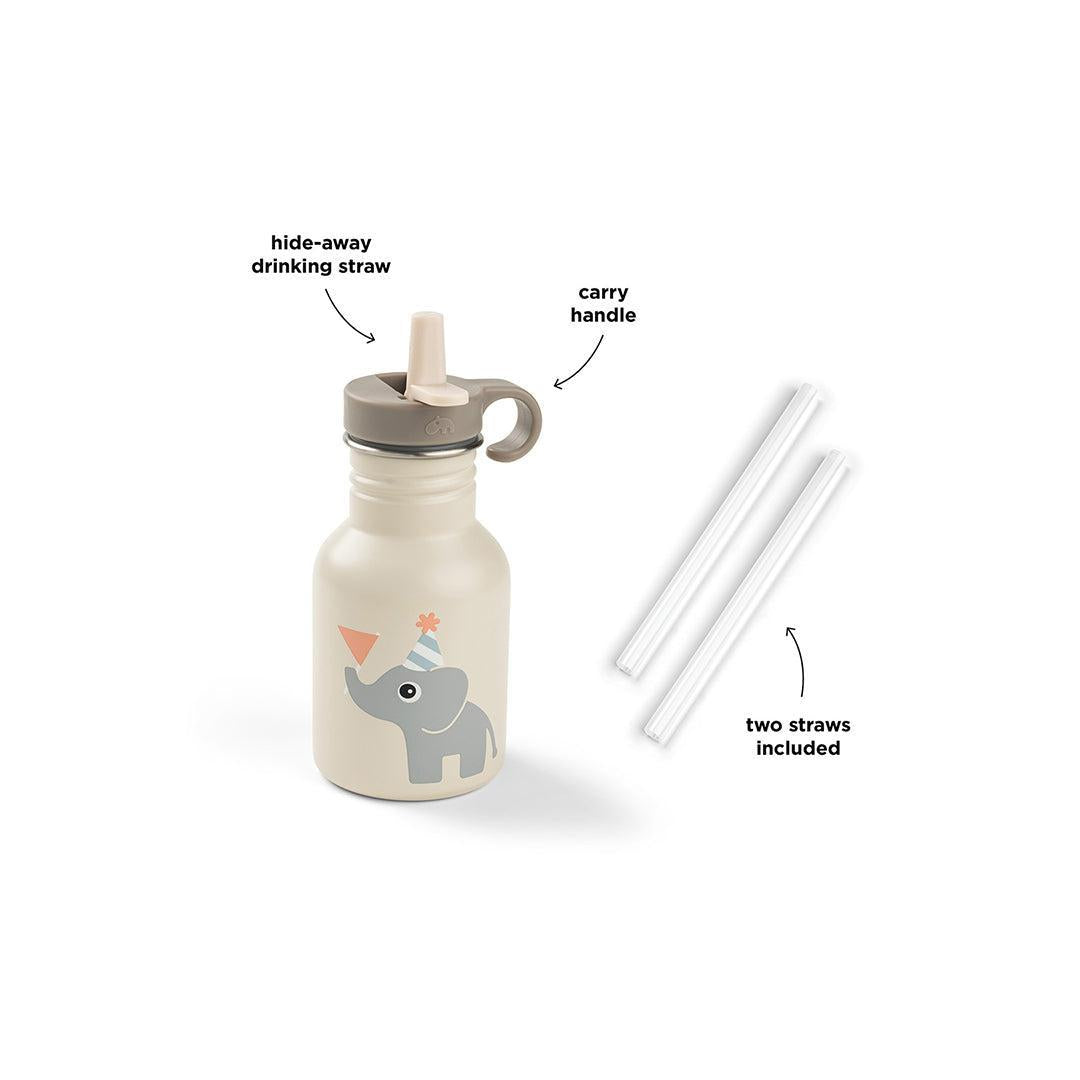 Done by Deer Metal Bottle - Celebration-Drinking Bottles-Celebration-350ml | Natural Baby Shower