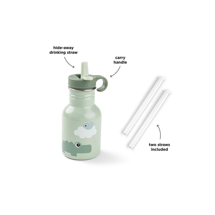 Done by Deer Metal Bottle - Playground-Drinking Bottles-Playground-350ml | Natural Baby Shower