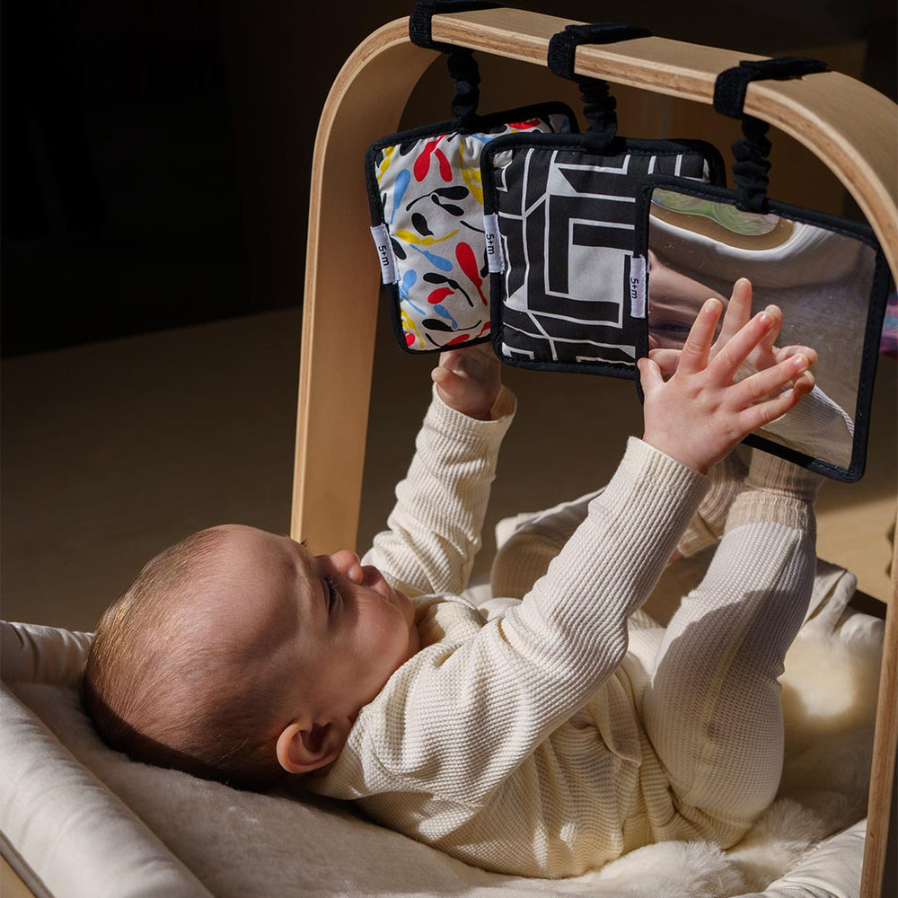 Etta Loves Sensory Hanging Squares-Pram Toys- | Natural Baby Shower