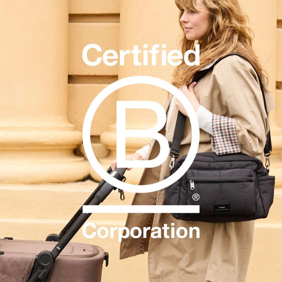 Finnson Frida Eco Stroller Organiser With Stroller Clips - Leopard-Stroller Organisers- | Natural Baby Shower
