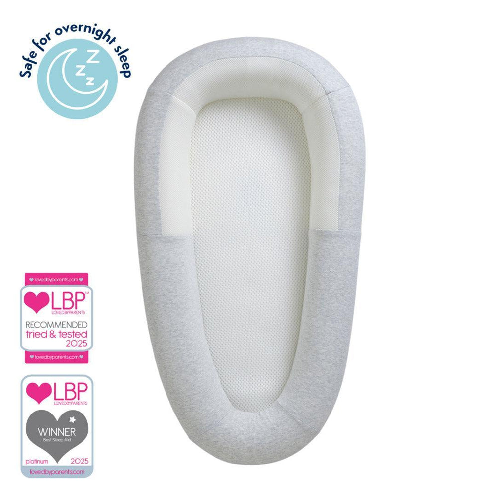 Purflo Sleep Tight Baby Bed - Minimal Grey-Baby Nests- | Natural Baby Shower