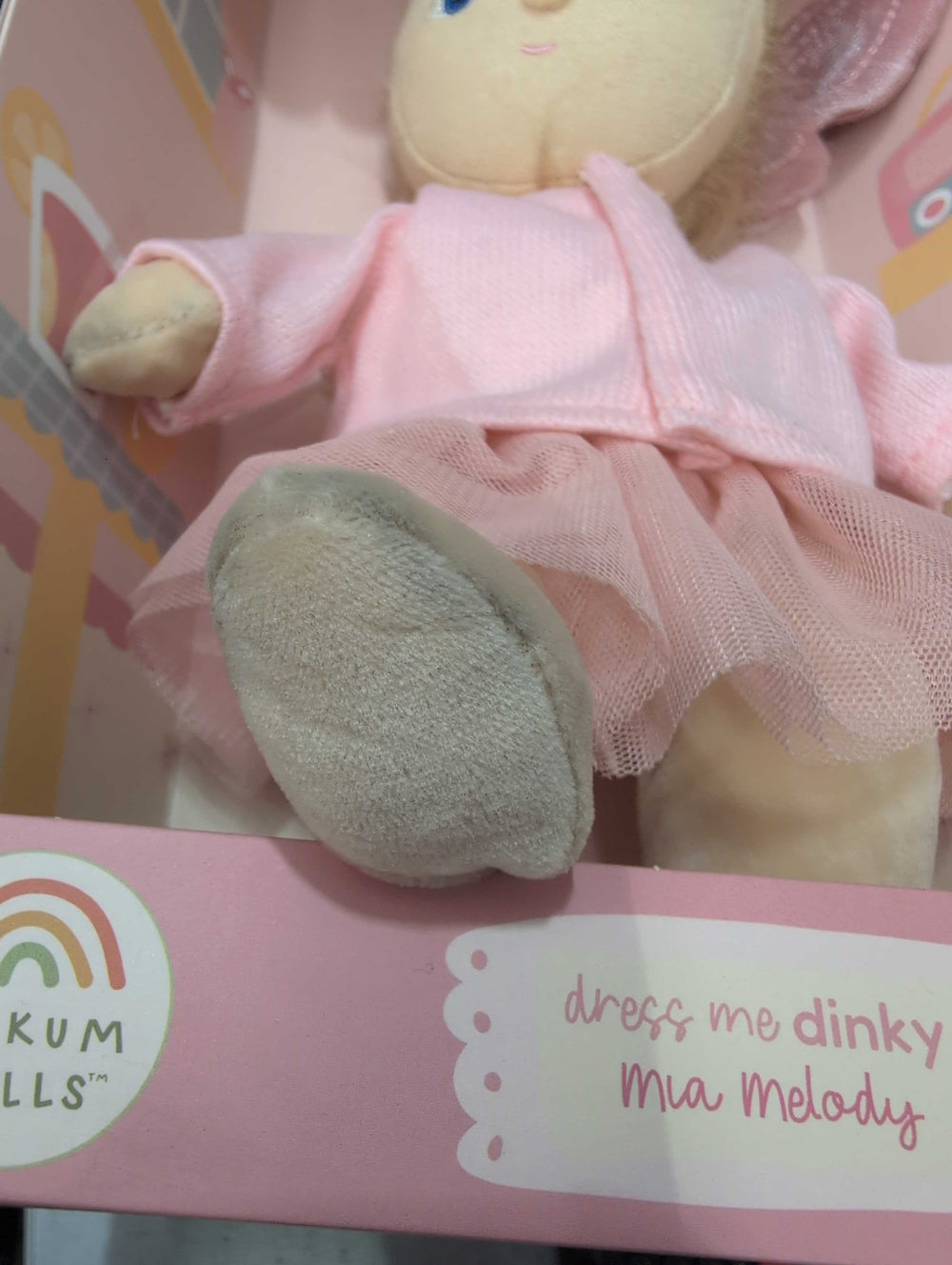 Outlet - Olli Ella Dress Me Dinky - Mia Melody - Pink-Dolls-Pink- | Natural Baby Shower