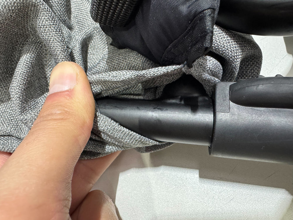 Outlet - Guzzie + Guss Perch Hanging Highchair - Salt + Pepper-Table Seats- | Natural Baby Shower