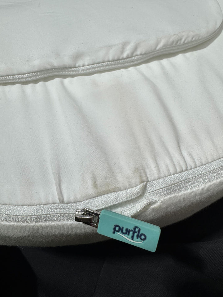 Outlet - Purflo Sleep Tight Baby Bed - Soft White-Baby Nests- | Natural Baby Shower