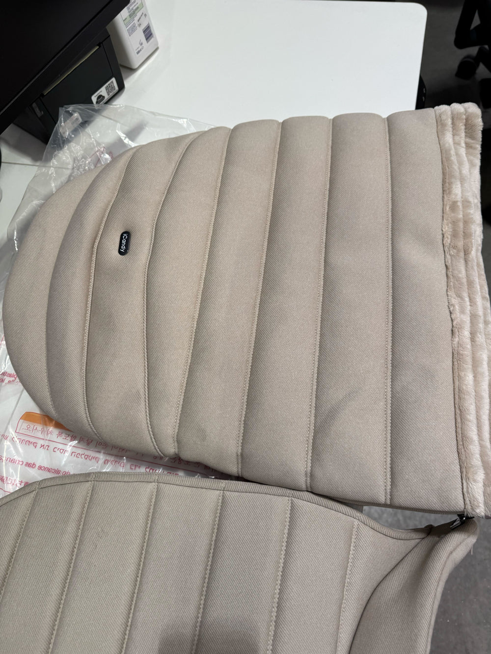 Outlet - iCandy Peach 7 Duo Pod Footmuff - Biscotti-Footmuffs-Biscotti- | Natural Baby Shower