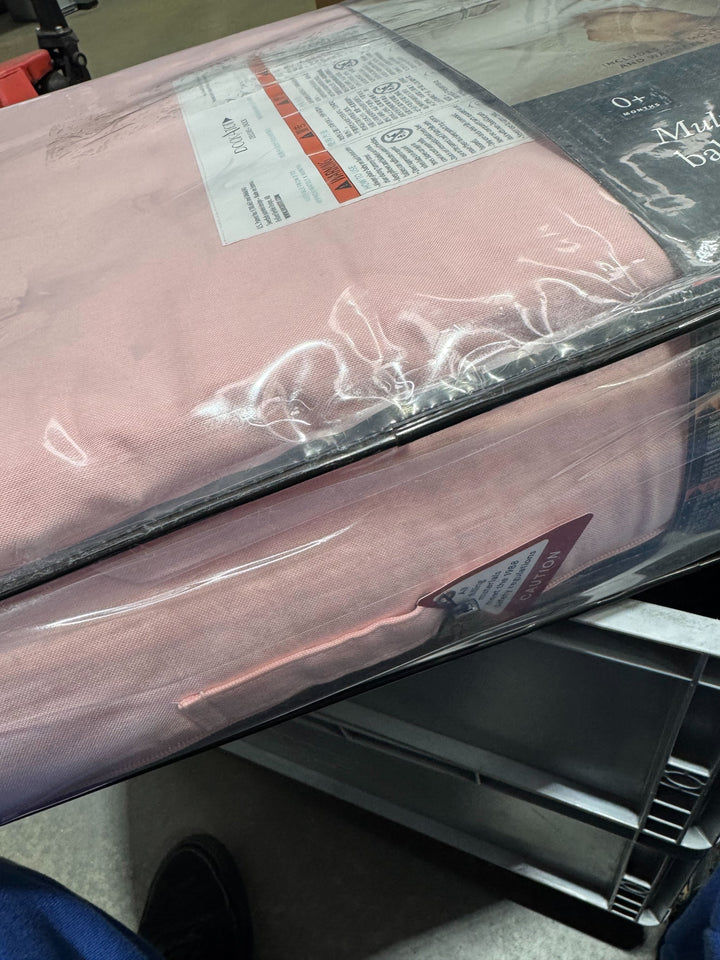 Outlet - DockATot Deluxe+ Dock - Blossom Chambray-Baby Nests-Blossom Chambray- | Natural Baby Shower