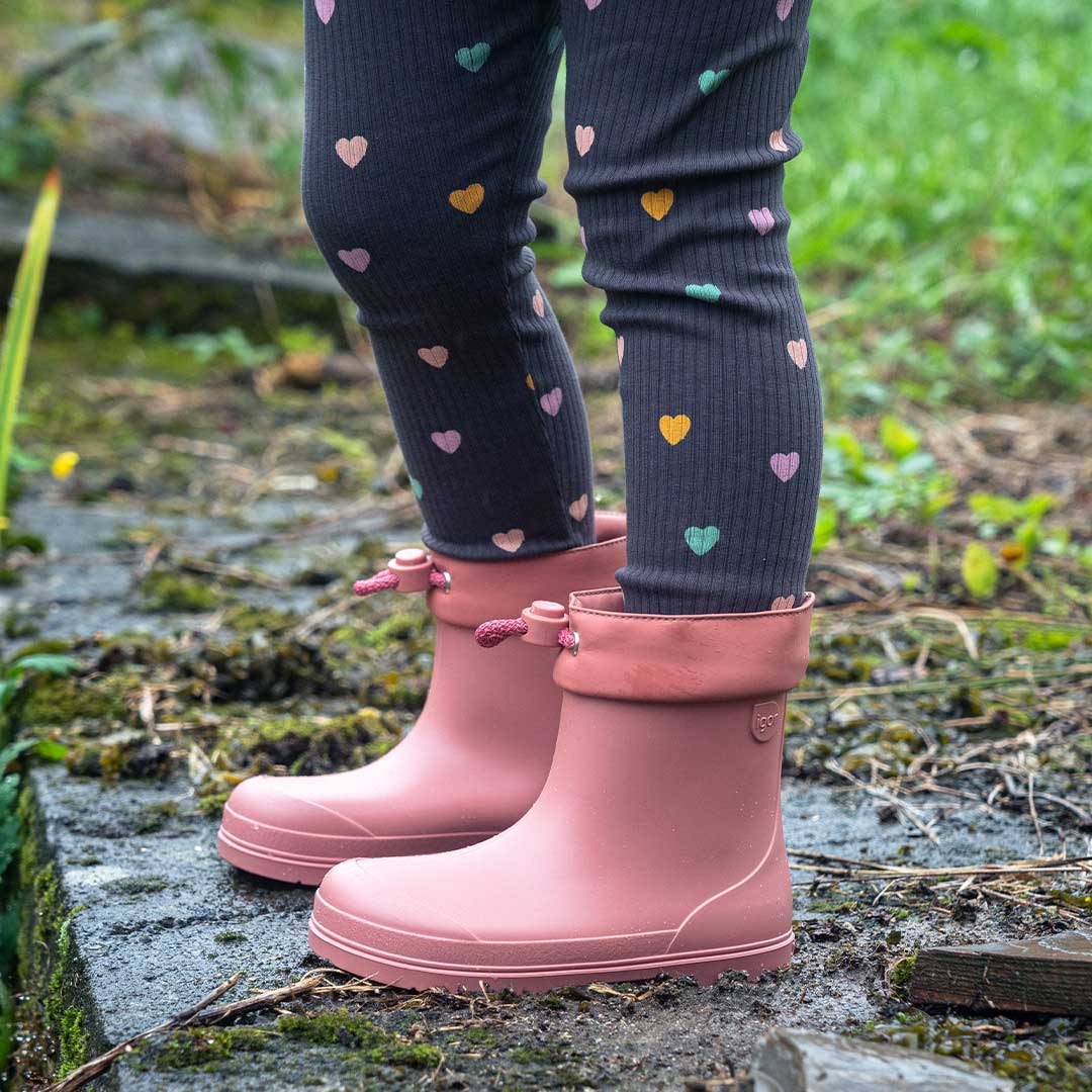 Igor Mendi Flexible Wellies - Rose-Wellies-Rose-21 EU (UK 4.5) | Natural Baby Shower