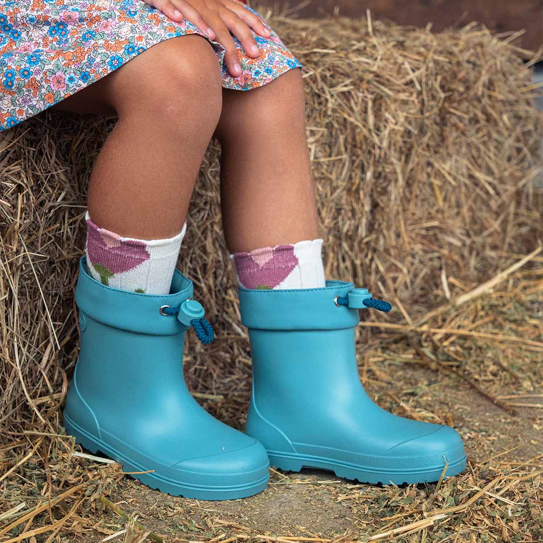 Igor Mendi Flexible Wellies - Turquesa-Wellies-Turquesa-21 EU (UK 4.5) | Natural Baby Shower