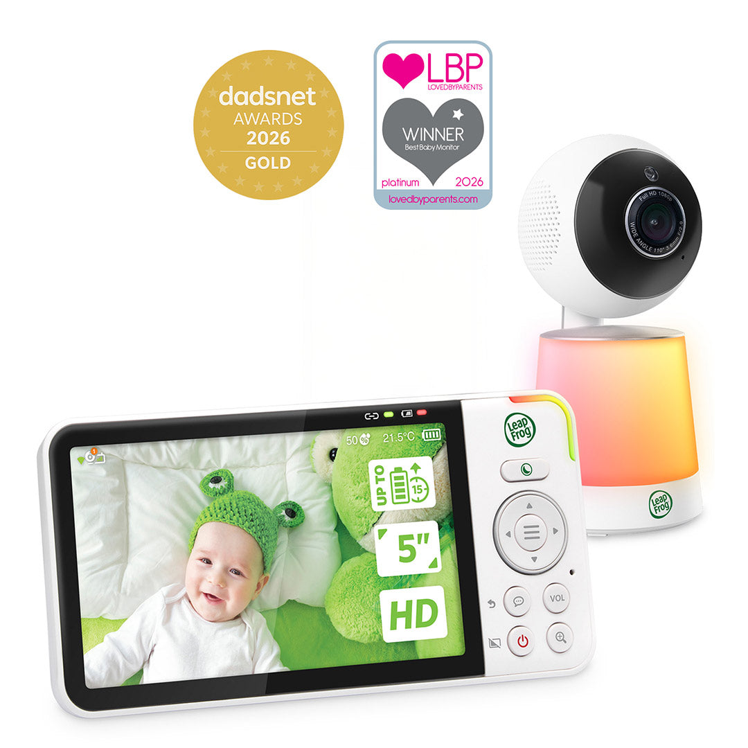 LeapFrog LF4915HD 5" Wi-Fi  Pan & Tilt Monitor - White