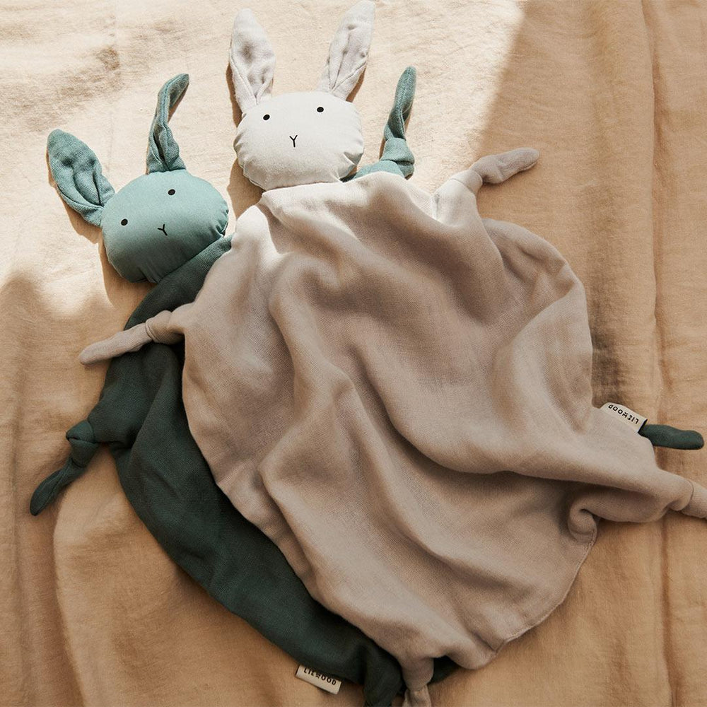 Liewood Agnete Cuddle Cloth - Rabbit Peppermint-Comforters-Rabbit Peppermint- | Natural Baby Shower