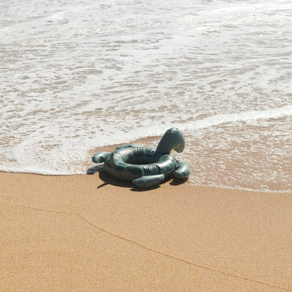 Liewood Phoebe Turtle Swim Ring - Faune Green-Inflatables-Faune Green-One size | Natural Baby Shower