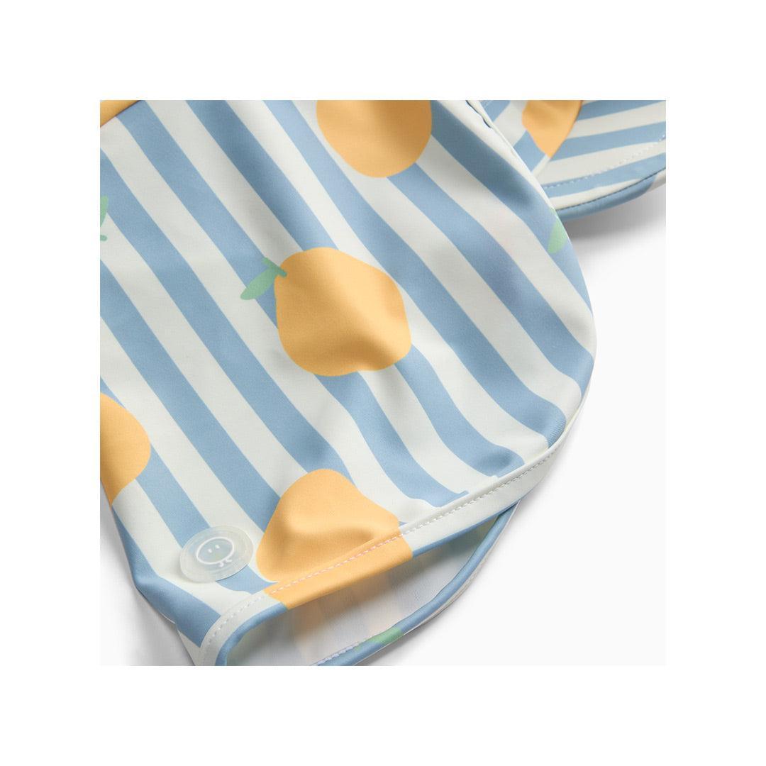 MORI Sunsafe Swim Hat - Lemon & Blue-Hats-Lemon & Blue-0-3m | Natural Baby Shower
