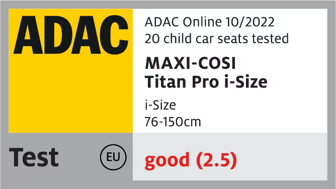 Maxi Cosi Titan Pro2 i Size Car Seat Authentic Black Natural