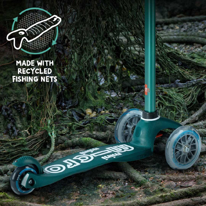Micro Scooters Deluxe Mini Micro ECO Scooter - Green LED-Scooters- | Natural Baby Shower