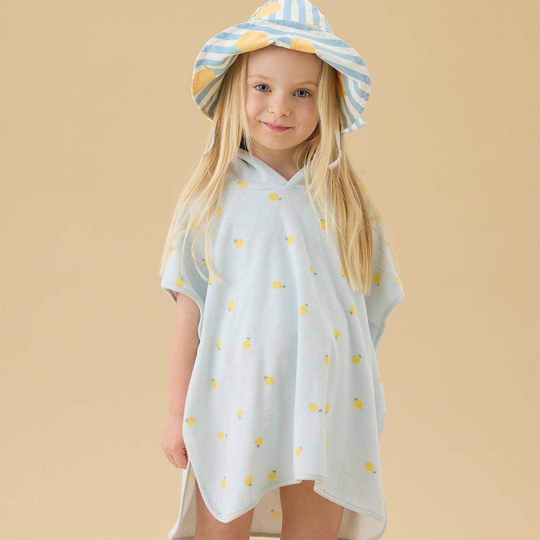 MORI Sunsafe Floppy Hat - Lemon & Blue