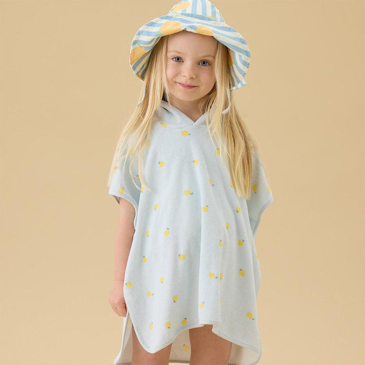 MORI Sunsafe Floppy Hat - Lemon & Blue