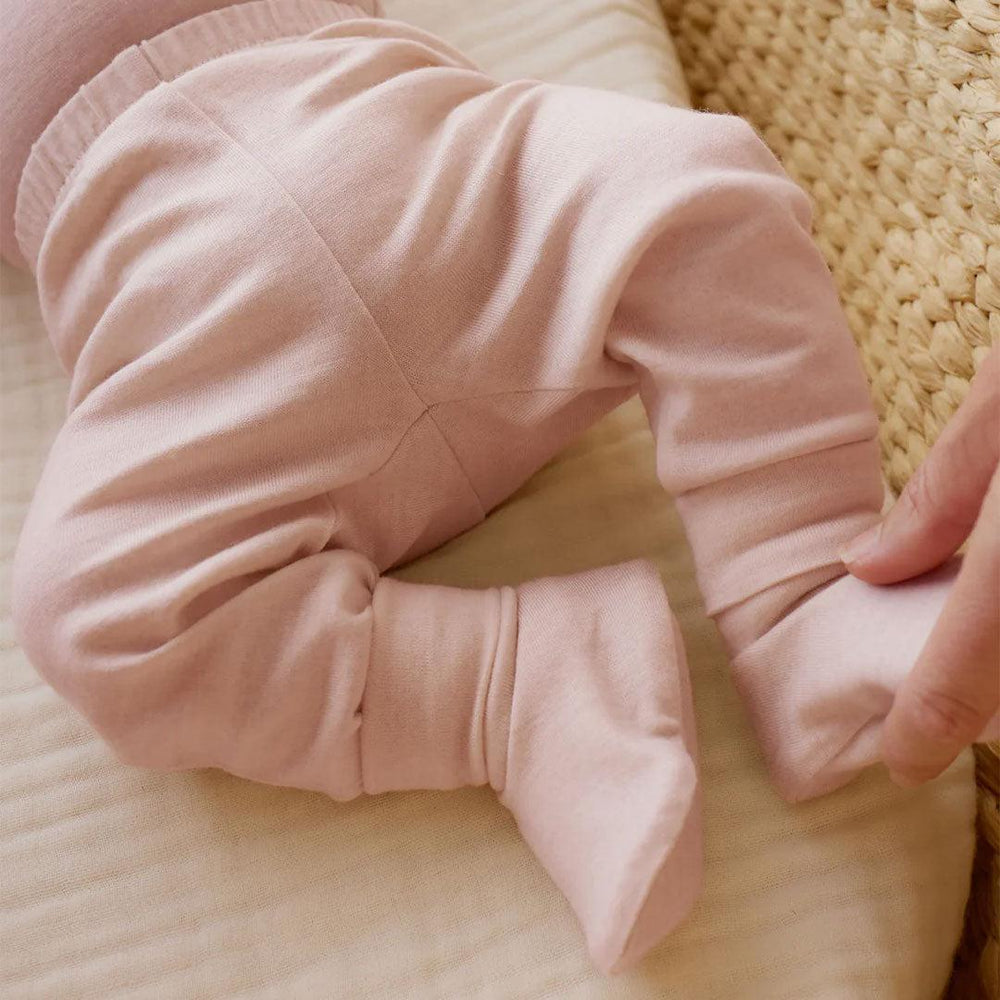 Merino Kids Booties - Cloud Pink-Booties-Cloud Pink-NB-3m | Natural Baby Shower