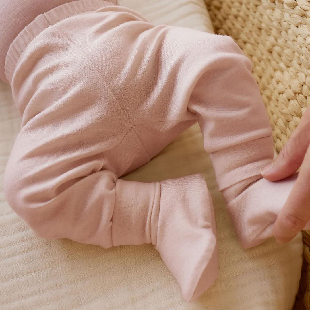 Merino Kids Booties - Cloud Pink-Booties-Cloud Pink-NB-3m | Natural Baby Shower