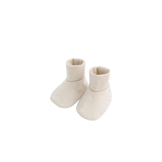 Merino Kids Booties - Natural-Booties-Natural-NB-3m | Natural Baby Shower