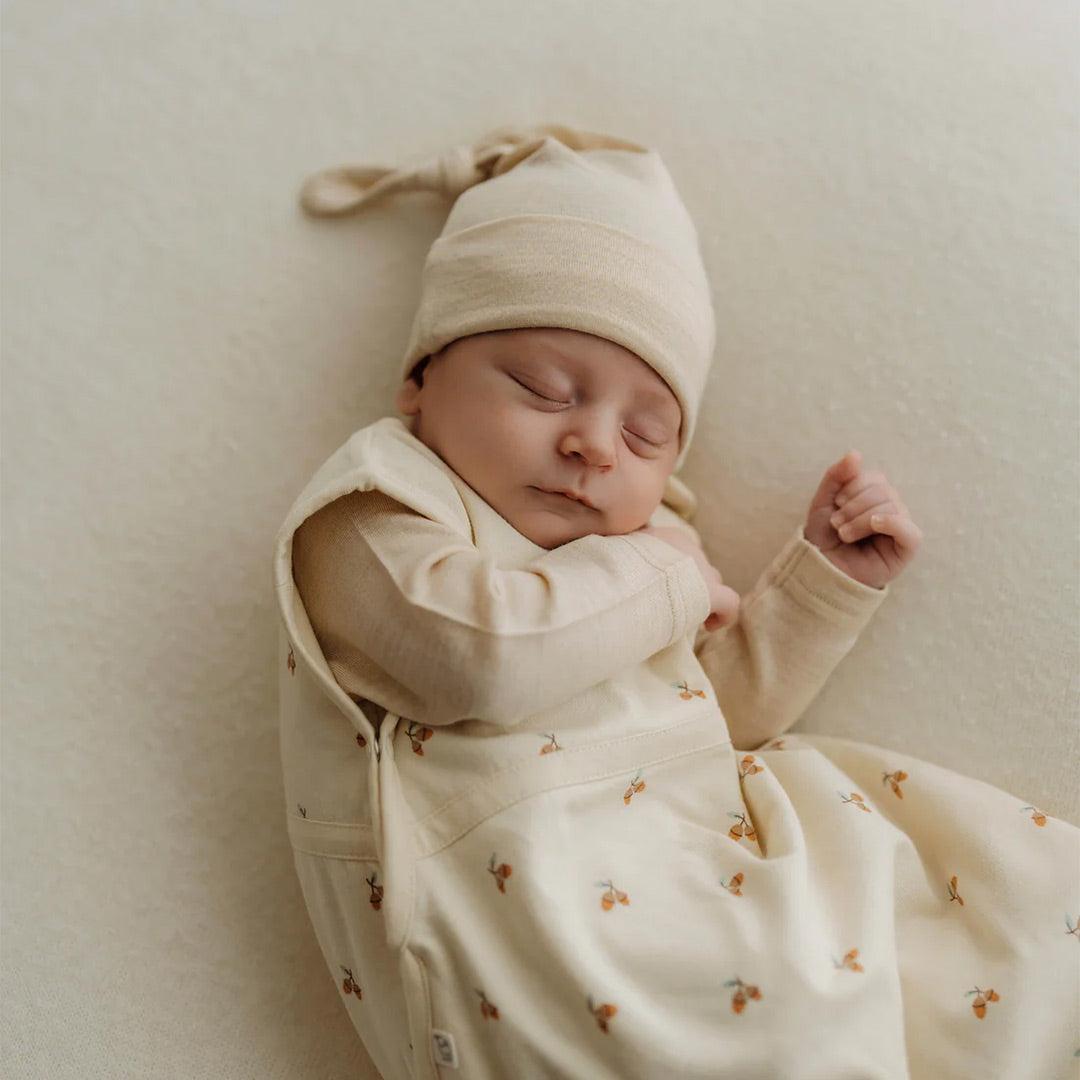 Merino Kids Go Go Sleeping Bag - All Seasons - Acorn Print-Sleeping Bags-Acorn Print-2-4y | Natural Baby Shower