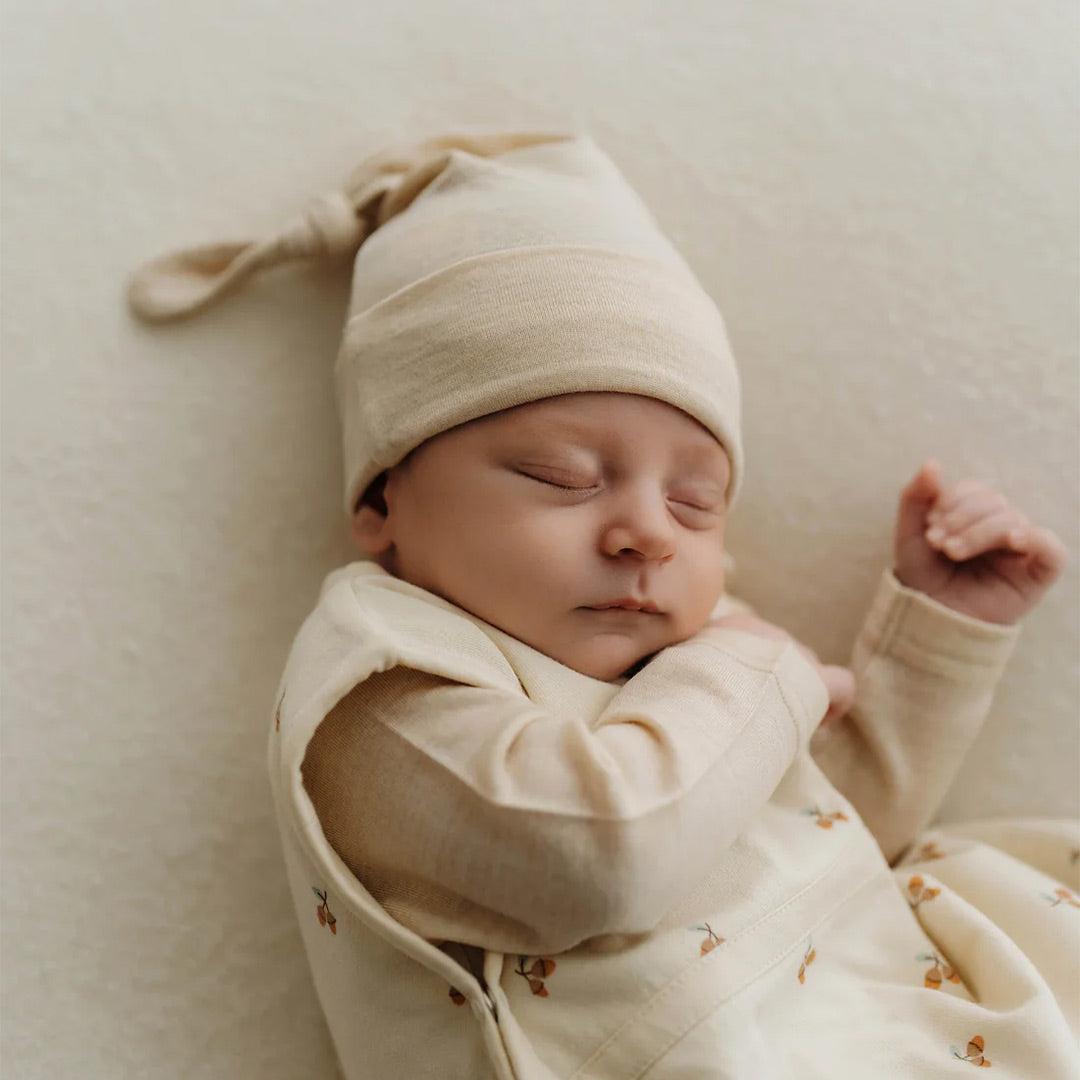 Merino Kids Go Go Sleeping Bag - All Seasons - Acorn Print-Sleeping Bags-Acorn Print-2-4y | Natural Baby Shower