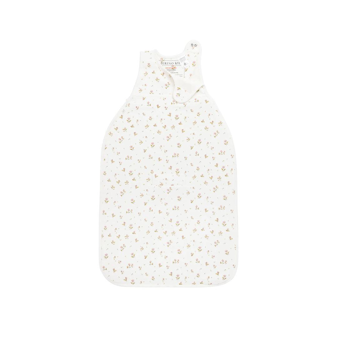Merino Kids Go Go Sleeping Bag - All Seasons - Floral Print-Sleeping Bags-Floral Print-3-24m | Natural Baby Shower