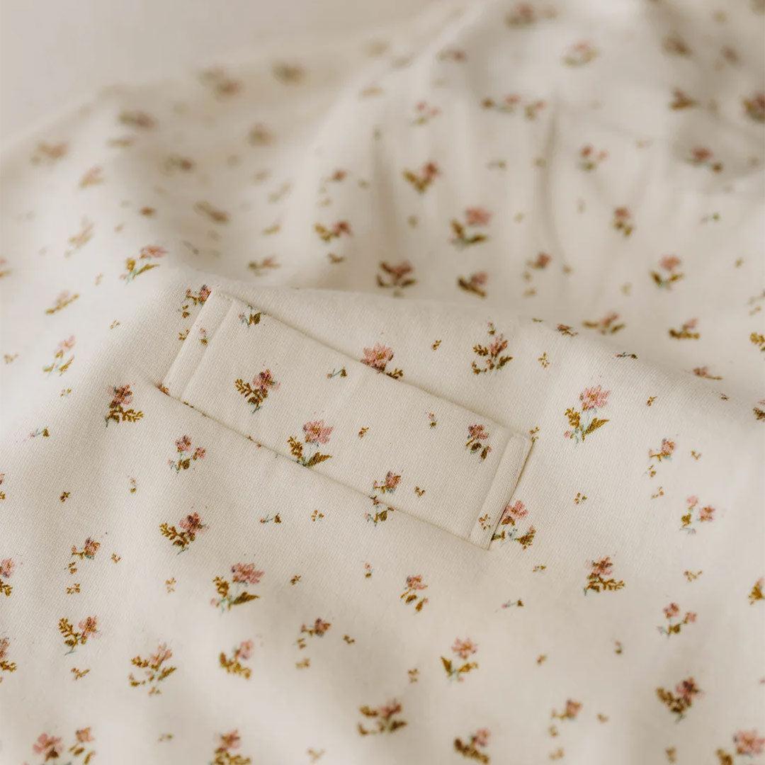 Merino Kids Go Go Sleeping Bag - All Seasons - Floral Print-Sleeping Bags-Floral Print-3-24m | Natural Baby Shower