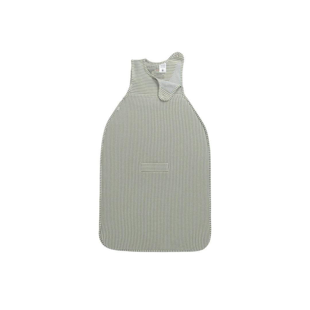 Merino Kids Go Go Sleeping Bag - All Seasons - Olive Stripe-Sleeping Bags-3-24m-Olive | Natural Baby Shower