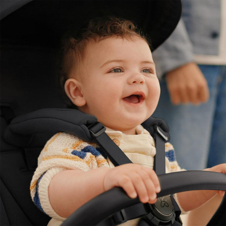Silver Cross Nia Stroller - Onyx-Strollers-No Carrycot- | Natural Baby Shower