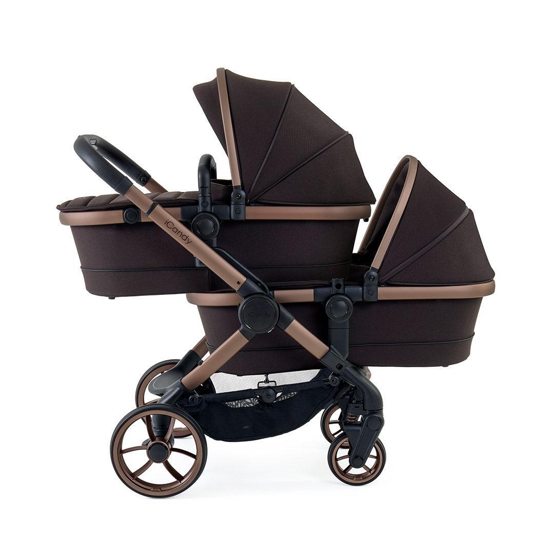 iCandy Peach 7 Twin Pushchair-Strollers-Truffle- | Natural Baby Shower