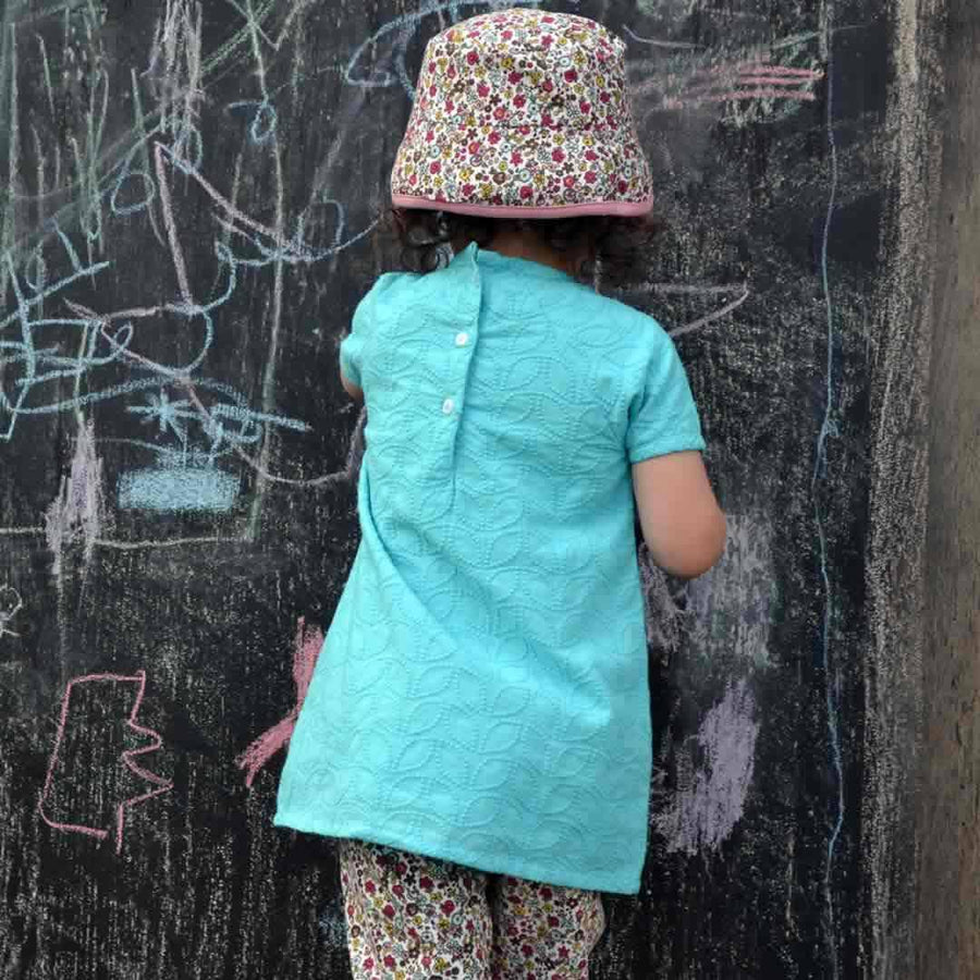 Pigeon Organics Plain Muslin Bloomers Green Natural Baby Shower