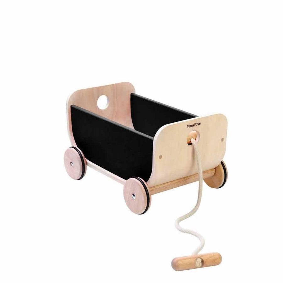 Plan Toys Wagon - Black-Pull-Alongs- | Natural Baby Shower