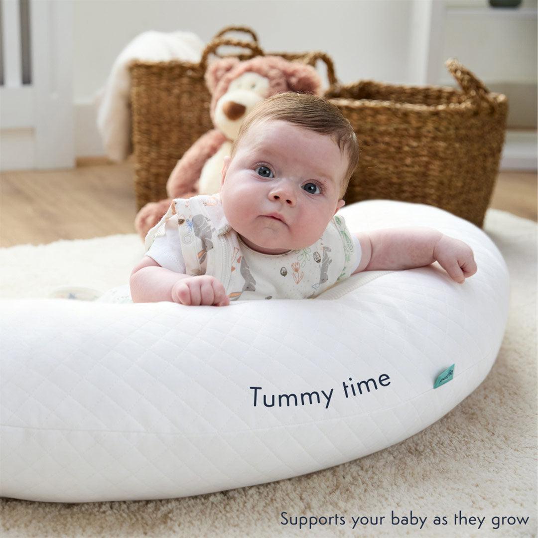 Purflo Breathe Pregnancy Pillow - Luxe White-Pregnancy Pillows- | Natural Baby Shower