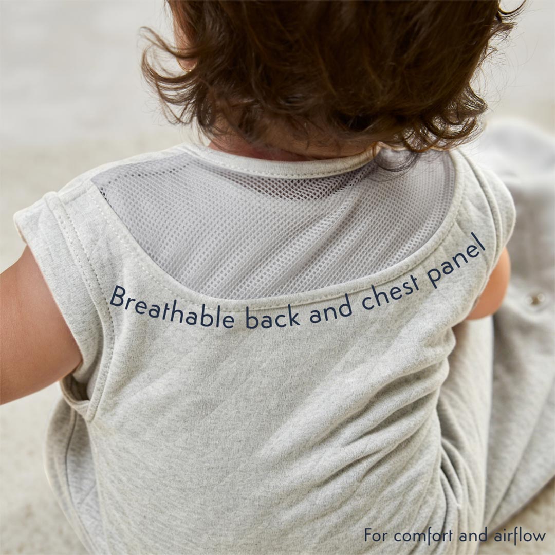 Purflo Cuddle To Sleep Bag - 2.5 Tog - Minimal Grey-Sleeping Bags- | Natural Baby Shower