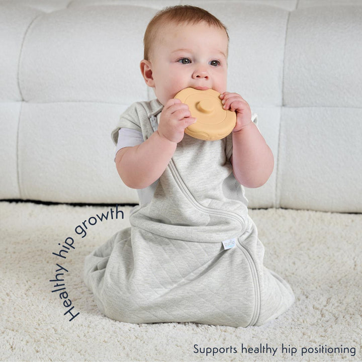 Purflo Cuddle To Sleep Bag - 2.5 Tog - Minimal Grey-Sleeping Bags- | Natural Baby Shower