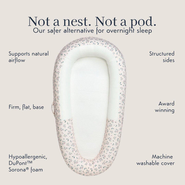 Purflo Sleep Tight Baby Bed - Daisy Dreams-Baby Nests- | Natural Baby Shower