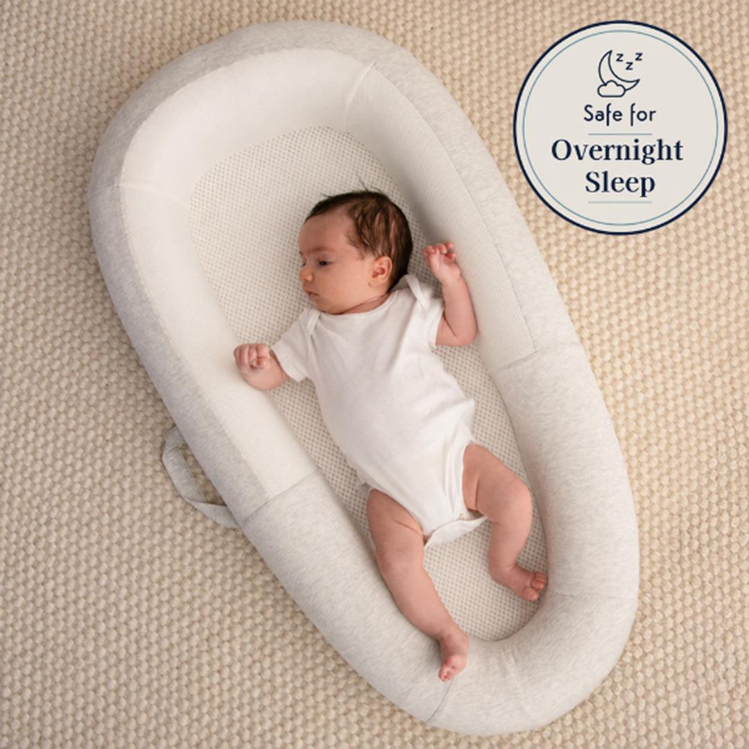 Purflo Sleep Tight Baby Bed - Minimal Grey-Baby Nests- | Natural Baby Shower