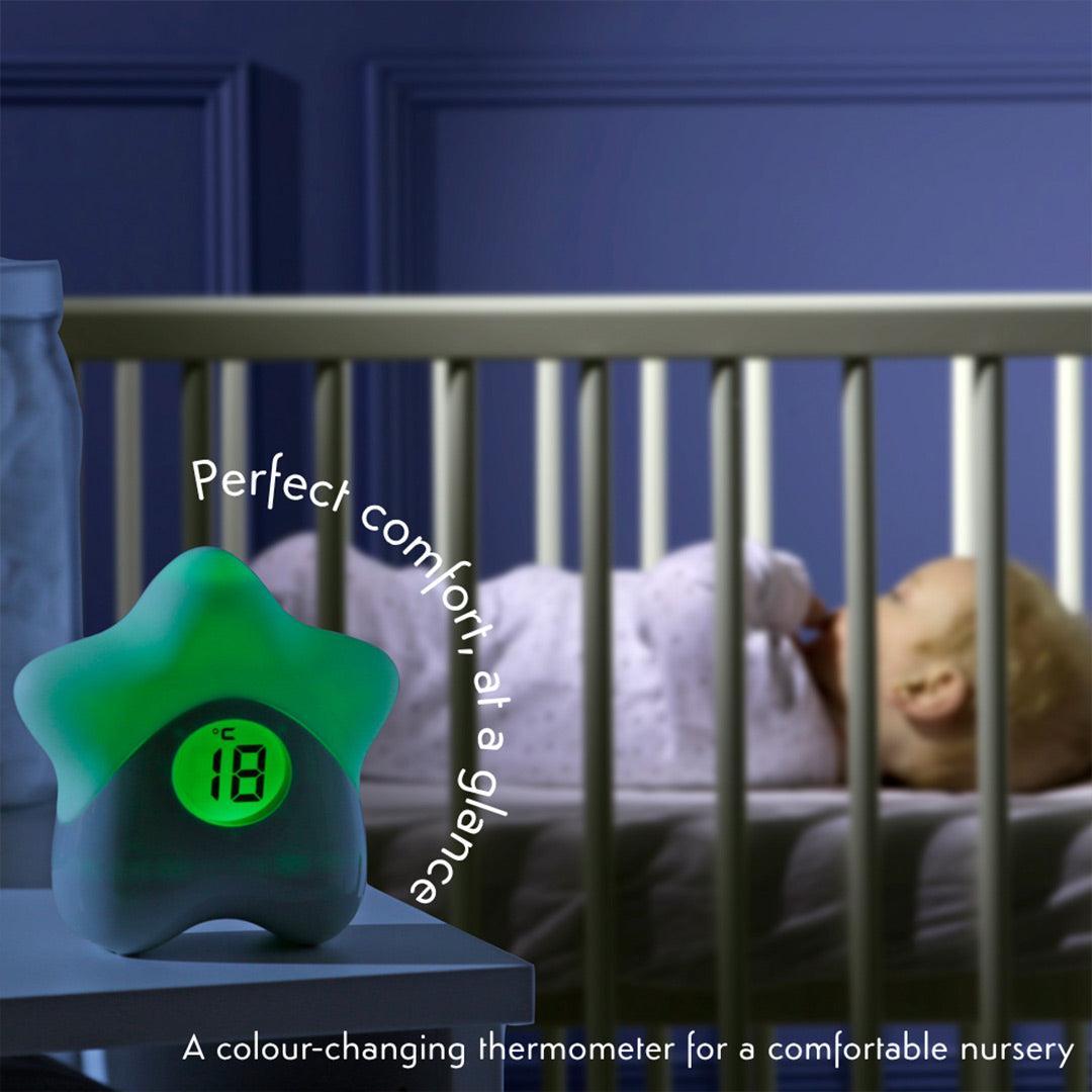 Purflo Starlight Colour-Changing Room Thermometer-Thermometers- | Natural Baby Shower