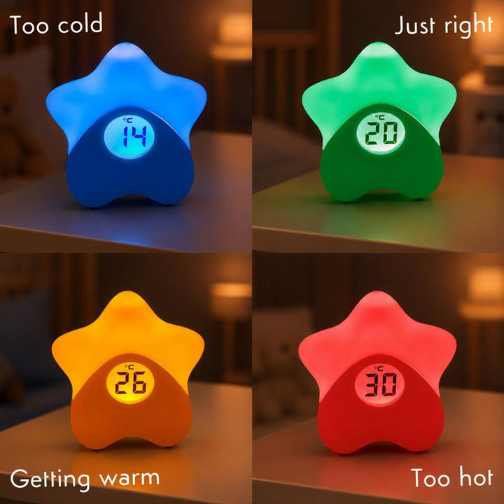 Purflo Starlight Colour-Changing Room Thermometer-Thermometers- | Natural Baby Shower