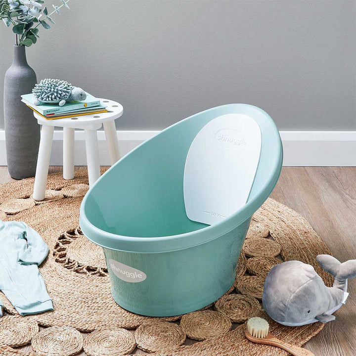 Outlet - Shnuggle Baby Bath With Plug - Eucalyptus-Baths-Eucalyptus-0-12m | Natural Baby Shower