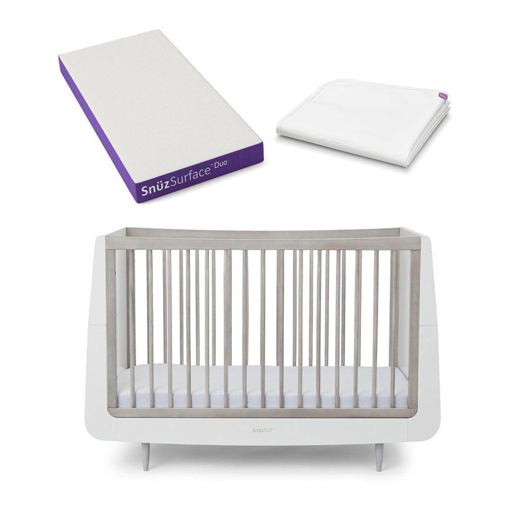 SnuzKot Cot Bed - The Natural Edit - Silver Birch-Cot Beds-Silver Birch-Without Mattress | Natural Baby Shower