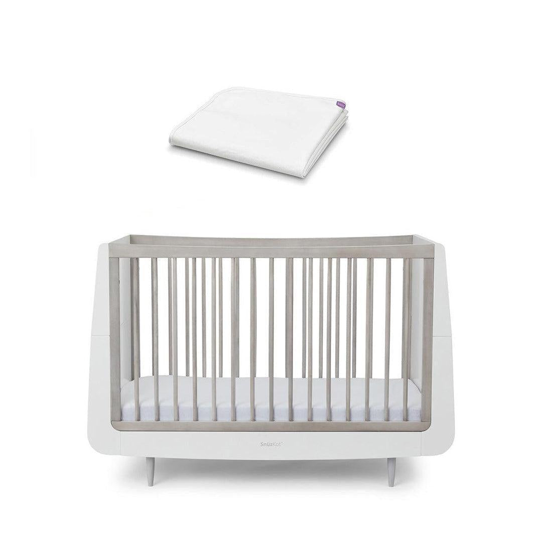 SnuzKot Cot Bed - The Natural Edit - Silver Birch-Cot Beds-Silver Birch-Without Mattress | Natural Baby Shower
