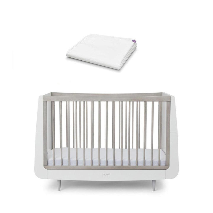 SnuzKot Cot Bed - The Natural Edit - Silver Birch-Cot Beds-Silver Birch-Without Mattress | Natural Baby Shower