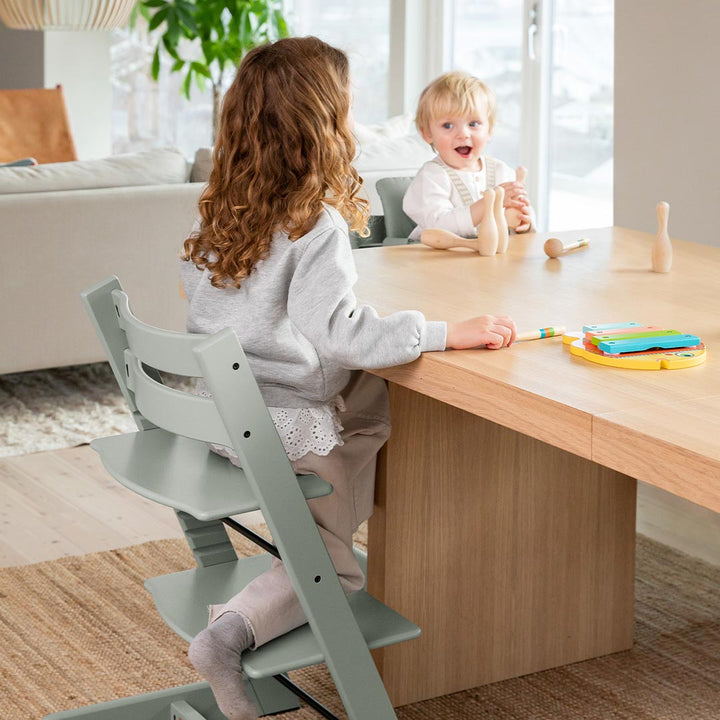 Stokke Tripp Trapp Highchair - Glacier Green-Highchairs-No Baby Set- | Natural Baby Shower