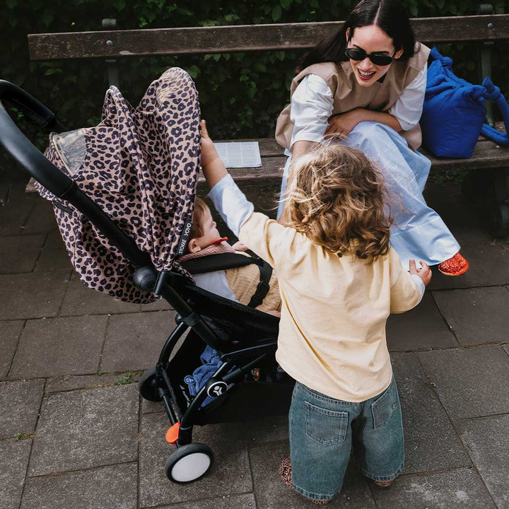 Stokke YOYO3 Stroller from 6 Months-Strollers-Black-Black | Natural Baby Shower